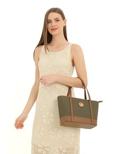 Женская сумка через плечо из искусственной кожи Beverly Hills Polo Club, хаки