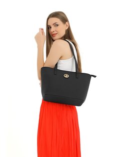 Женская сумка через плечо из искусственной кожи Beverly Hills Polo Club, черный