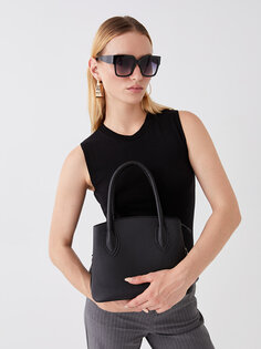 Женская сумка через плечо из искусственной кожи LCW ACCESSORIES, черный