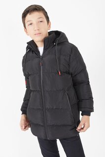 Куртка-пуховик для мальчика Plain Pattern Black 15673 Bilen Kids
