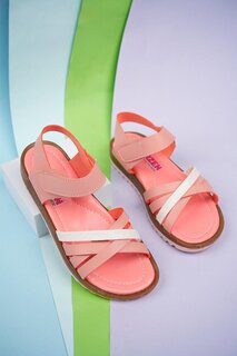 Летние ортопедические сандалии Mira Girl&apos;s Daily на нескользящей легкой подошве с липучками Muggo, пудрово-розовый