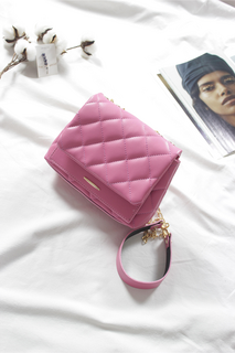 Женская сумка через плечо с тремя отделениями A Teen Project, розовый
