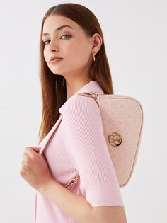 Женская сумка через плечо с узором SOUTHBLUE, пыльный розовый