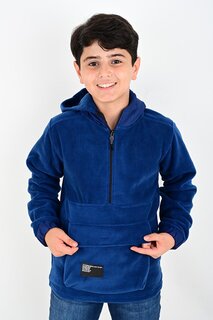 Флисовый свитшот для мальчика 9–14 лет 6854 angelos, саксофон
