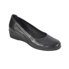 7839 Черные женские классические туфли из натуральной кожи Voyager
