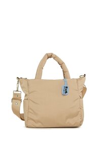 Мини-надувная сумка-слинг с боковым карманом Bagmori, норка