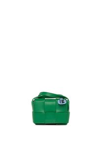 Мини-сумка из толстой трикотажной кожи Bagmori, зеленый