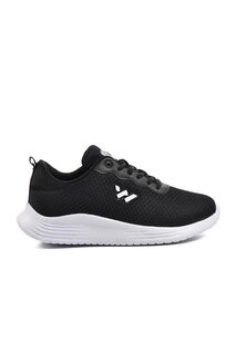 Aldan Черно-белая дышащая мужская спортивная обувь с сеткой Walkway, черно-белый