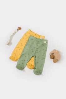 Модальные ботильоны из двух частей, леггинсы, брюки BabyCosy Organic Wear