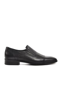 Berenni 283 Черные мужские классические туфли из натуральной кожи Ayakmod