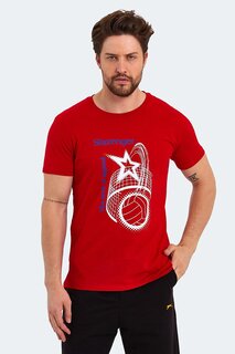 KARNEN Мужская футболка красная SLAZENGER