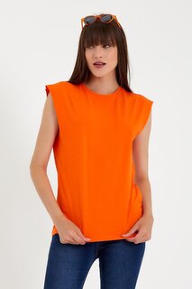 Женская футболка обычного крояSPR22TSK129 Süperlife, апельсин
