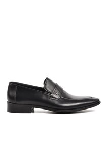L1010 Черные мужские классические туфли из натуральной кожи Ayakmod