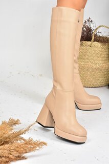 L2823901 Светло-коричневые женские ботинки Fox Shoes