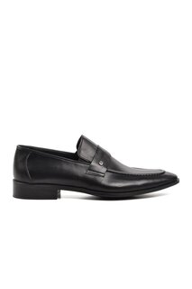 L407 Черные мужские классические туфли из натуральной кожи Ayakmod