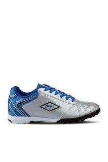 Футбольные кроссовки HUGO HS Astroturf для мальчиков, серые/синие SLAZENGER