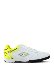 Футбольные кроссовки HUGO HS для мальчиков с астротурфом, белый/желтый SLAZENGER, бело-желтый