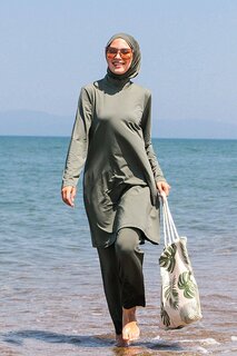 Хаки, полностью прикрытый купальник в хиджабе, 1969 г. Marina