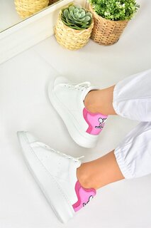 M610275509 Бело-Розовые женские кроссовки Fox Shoes