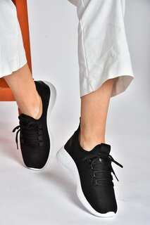 P239200804 Черно-белые женские кроссовки Fox Shoes