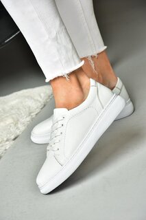 P5554609 Белые женские кроссовки Fox Shoes