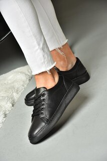 P5554609 Черные женские кроссовки Fox Shoes