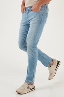 Хлопковые джинсы с нормальной талией и стандартным кроем 2201F13PARMA Buratti