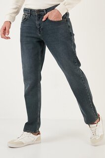 Хлопковые джинсы Comfort Fit с завышенной талией 4401J26 TEXAS Buratti