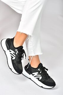 P973516904 Черные женские кроссовки Fox Shoes