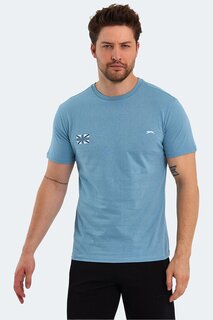 PACET Мужская футболка с коротким рукавом синяя SLAZENGER