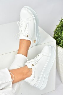 P973518009 Белые женские кроссовки Fox Shoes