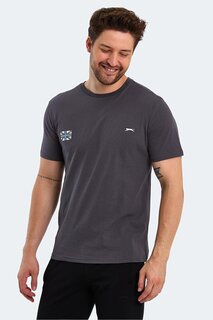 PACET Мужская футболка с коротким рукавом темно-серая SLAZENGER