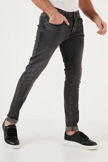 Хлопковые джинсы скинни с нормальной талией 1115J28NAPOLI Buratti