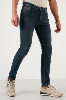 Хлопковые джинсы скинни с нормальной талией 1000F09NAPOLI Buratti