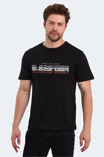 PALLU Мужская футболка черная SLAZENGER