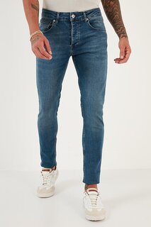 Хлопковые джинсы скинни с нормальной талией 1116J151NAPOLI Buratti