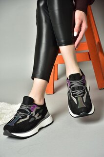 R3125105 Черные женские кроссовки Fox Shoes