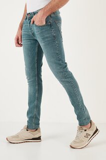 Хлопковые узкие джинсы с нормальной талией 1115J09NAPOLI Buratti