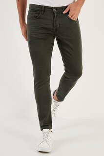 Хлопковые узкие джинсы с нормальной талией 1114D01NAPOLI Buratti