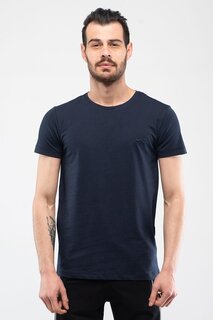 SANDER Мужская футболка темно-синяя SLAZENGER