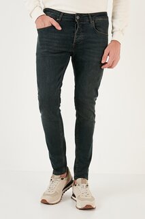 Хлопковые узкие джинсы с нормальной талией 1123J49NAPOLI Buratti