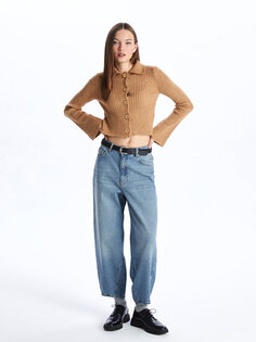Женские джинсовые брюки прямого кроя LCW Casual, светло-синий