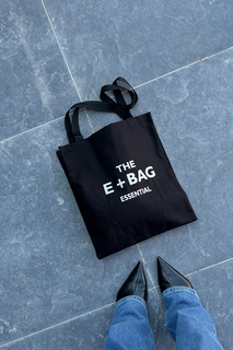 Холщовая сумка-шоппер ASB006 A Teen Project, черный