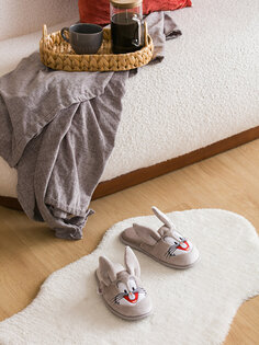 Женские домашние тапочки с вышивкой Bugs Bunny LCW HOME