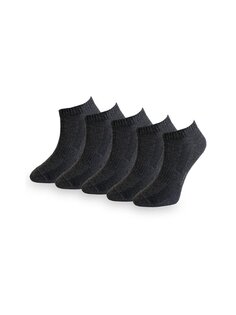 Женские короткие носки, 5 шт. ÇORAP ÇEKMECESİ, темно-серый
