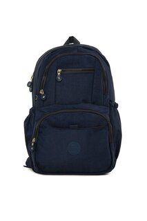 Рюкзак Parachute с несколькими карманами и логотипом Bagmori, темно-синий
