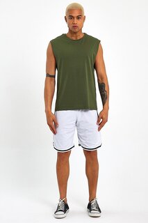 Мужская футболка оверсайз с круглым вырезом SPR21Y03 Süperlife, хаки