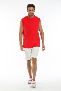Мужская футболка оверсайз с круглым вырезом SPR21Y03 Süperlife, красный