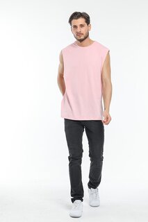 Мужская футболка оверсайз с круглым вырезом SPR21Y03 Süperlife, розовый