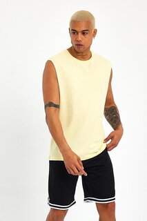 Мужская футболка оверсайз с круглым вырезом SPR21Y03 Süperlife, желтый